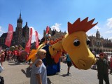 Kraków. Parada smoków w centrum miasta [ZDJĘCIA]                 