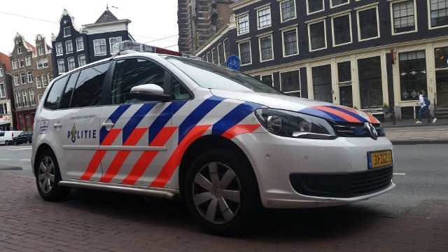 Holenderska policja, zdjęcie ilustracyjne