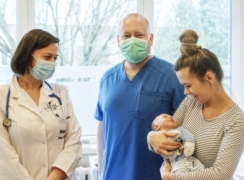 Pierwszym dzieckiem urodzonym w 2021 roku w Szpitalu...