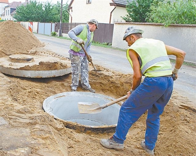 Budowa 800-metrowego odcinka potrwa do lipca. Foto. MJ