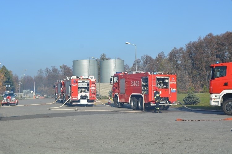 Strażacy z regionu radomskiego ćwiczyli na wypadek...