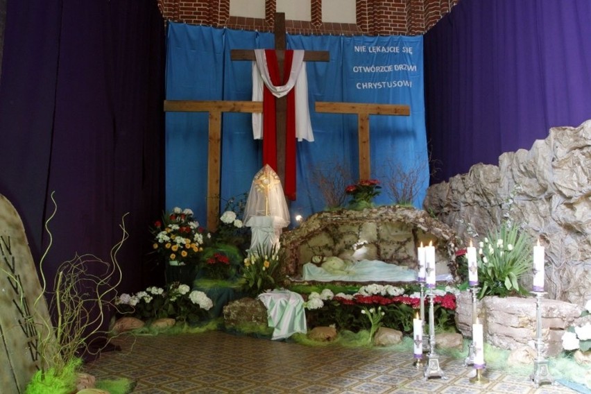 Grób Pański w kościele pw. św. Michała Archanioła przy ul....