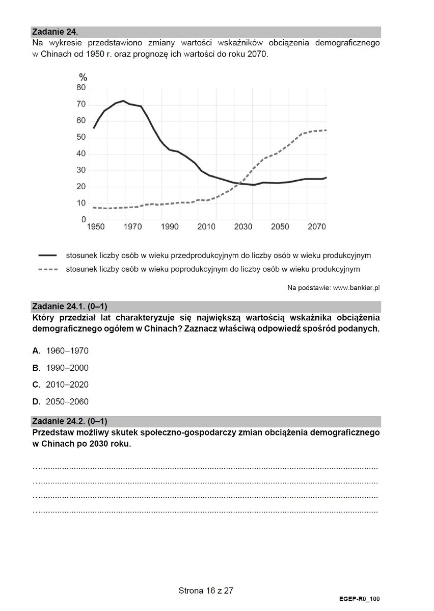 Próbna matura 2021: geografia poziom rozszerzony. ARKUSZ CKE + ODPOWIEDZI. Trudne zadania na egzaminie z geografii? 16.03.2021