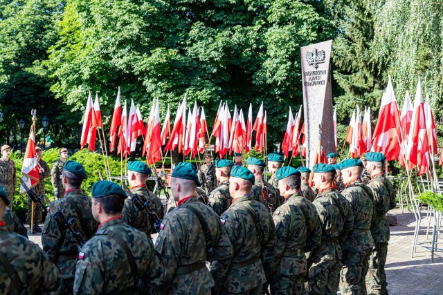 Białystok. 1 sierpnia 2022 roku. Obchody 78. rocznicy wybuchu powstania warszawskiego