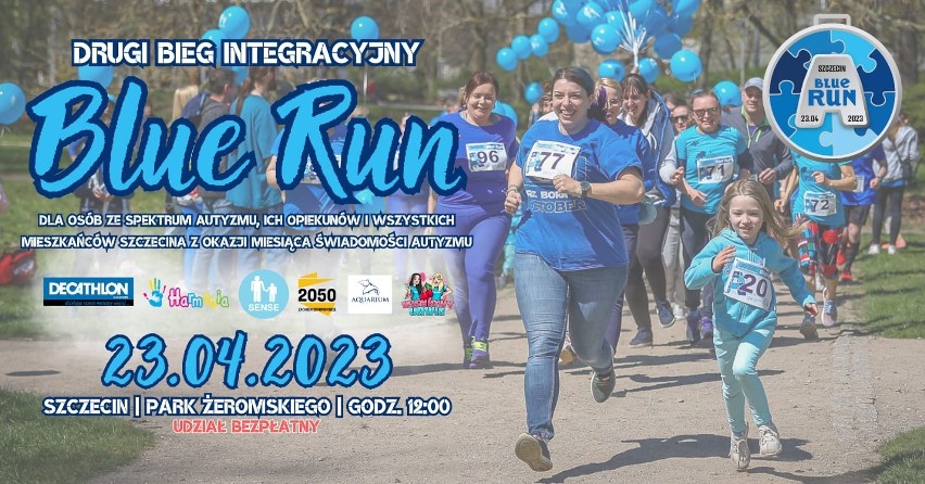Już w niedzielę druga edycja biegu Blue Run. To zawody dla osób w spektrum autyzmu 