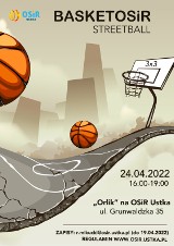 24 kwietnia na usteckim osirze odbędzie się turniej koszykówki ulicznej