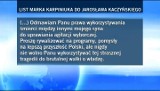M. Karpinuk pisze list do J. Kaczyńskiego: Apeluję o wycofanie haniebnego spotu wyborczego (wideo)