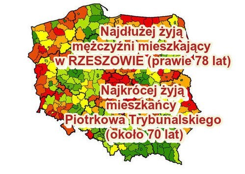 Statystyczny Polak żyje średnio 74 lata. Polka – niecałe 8...