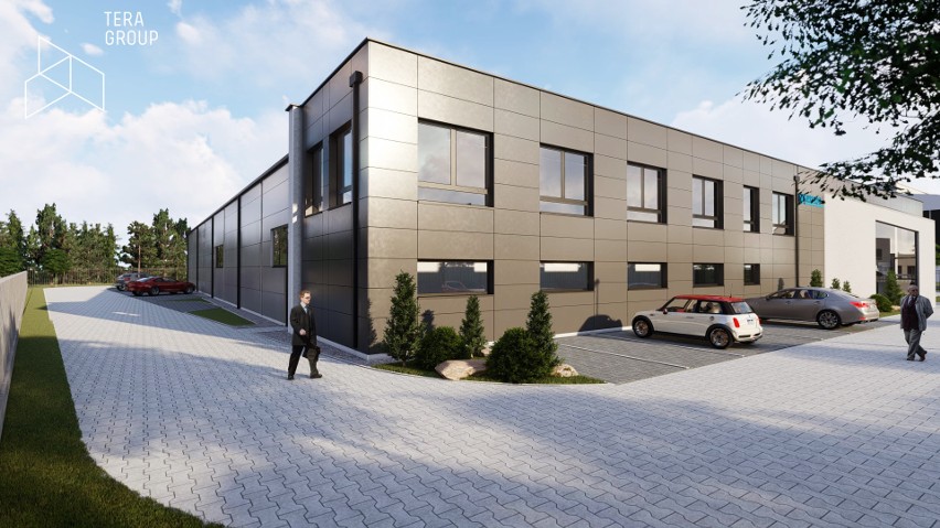 Firma Marbach rozbuduje  fabrykę w Kielcach. Powstaje nowa hala (WIZUALIZACJE)