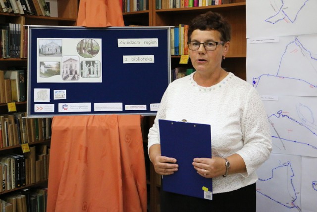 Wanda Drabikowska, dyrektor Miejskiej Biblioteki Publicznej w Aleksandrowie Kujawskim