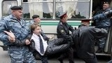 Parada gejów w Moskwie rozpędzona