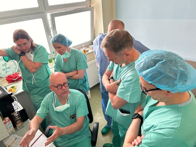 Szpital w Nowej Hucie transmitował na żywo przebieg operacji do ośrodków medycznych w 15 krajach Europy oraz do 4 szpitali w Polsce