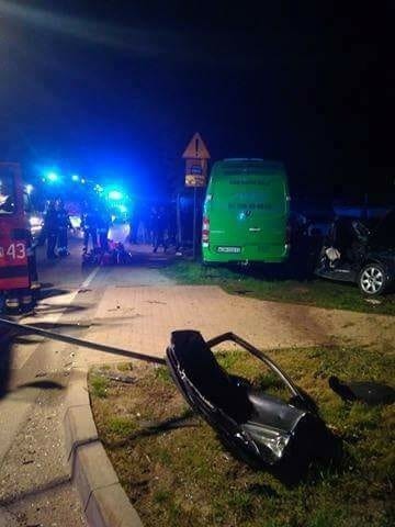 Wypadek w Policznie.