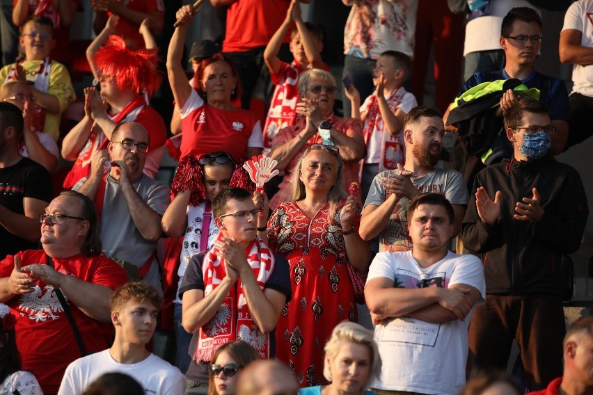 14.09.2021. Kraków: kibice na meczu ME w amp futbolu Polska...