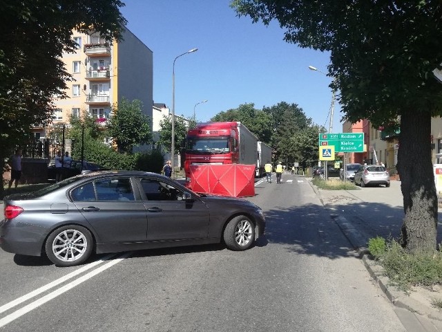 Na miejscu śmiertelnego potrącenia 79-latki w Opatowie