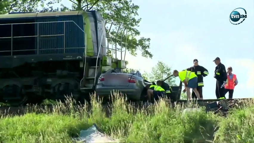 Średnica-Maćkowięta. Tragiczny wypadek. Lokomotywa zderzyła...