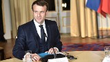 Prezydent Francji Emmanuel Macron miał namawiać krajowe firmy, by nie opuszczały Rosji
