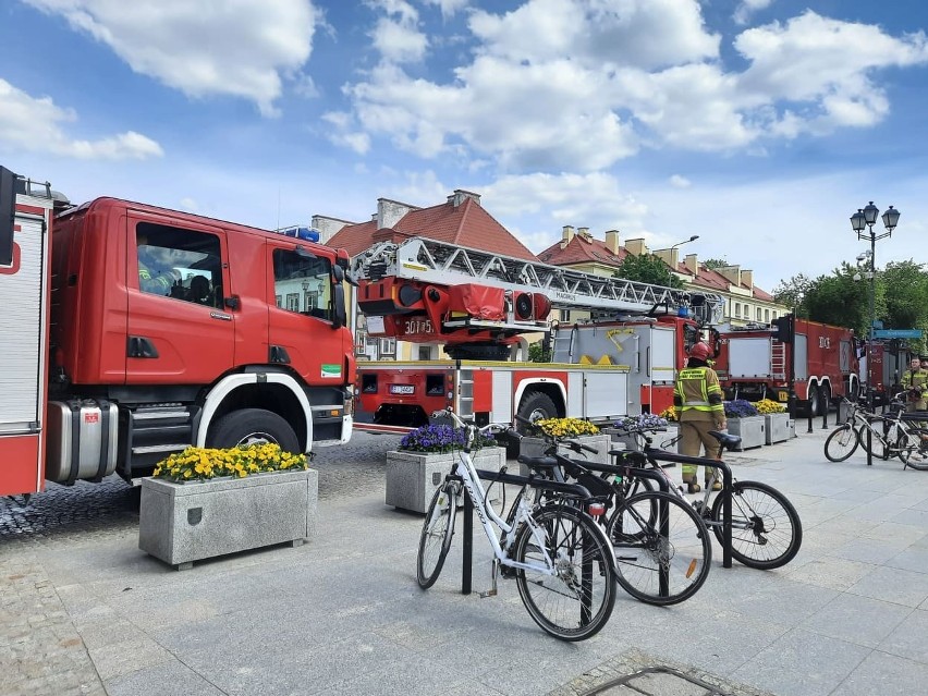 Białystok. Straż pożarna interweniowała w banku przy ul....