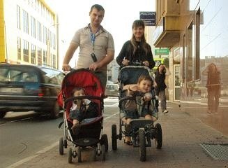 Rodzinę Pawlików spotykaliśmy na ulicach Gorzowa na spacerze