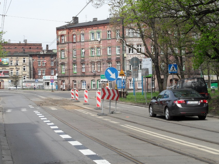 Przygotowania do remontów torowiska w Chorzowie