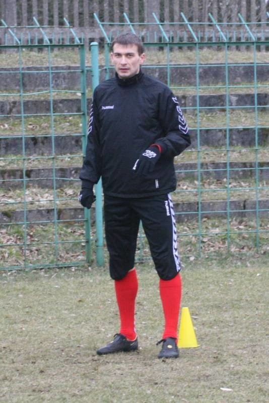 Łukasz Cichos czeka na pierwsze ligowe trafienie w barwach Korony.
