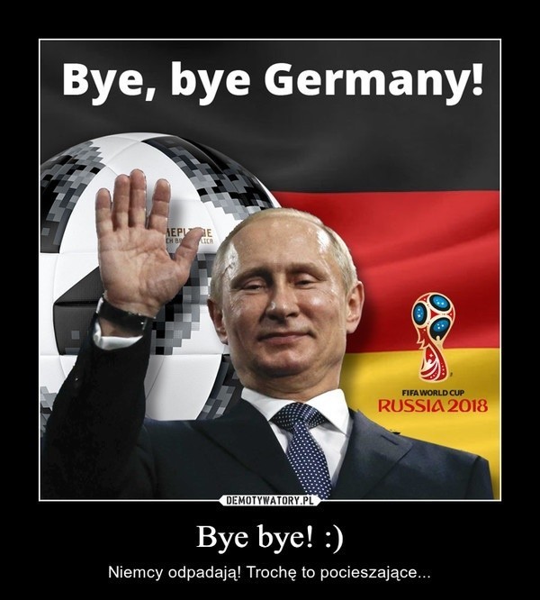 Mecz Korea Południowa - Niemcy zakończył się wynikiem 2:0....