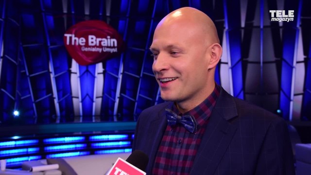 Dr Mateusz Gola, juror w programie "The Brain" (Genialny umysł)