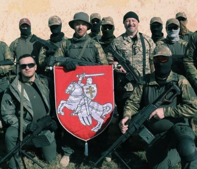 Białoruscy rekruci przygotowują się do przyłączenia do ukraińskiego ruchu oporu