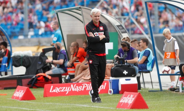 09.09.2019 rzeszow polska portugalia u 20 reprezentacja polski u20 mecz towarzyski stadion miejski nz jacek magiera fot krzysztof kapica