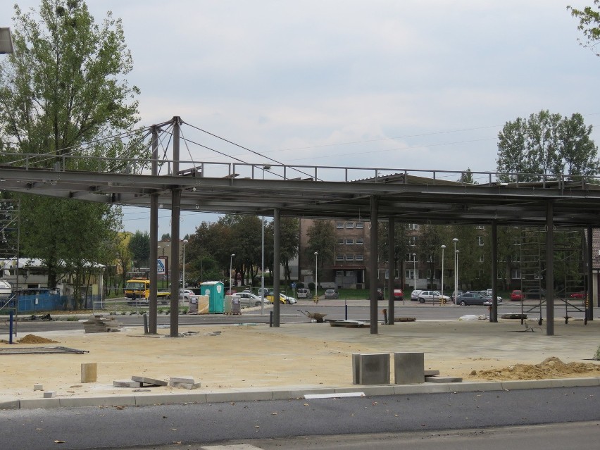 Budowa dworca w Piekarach Śląskich NOWE ZDJĘCIA