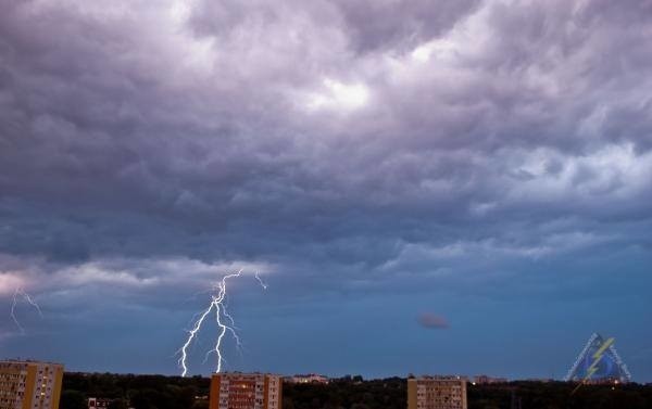 Burza w Szczecinie i regionie - ostrzeżenie przed burzami
