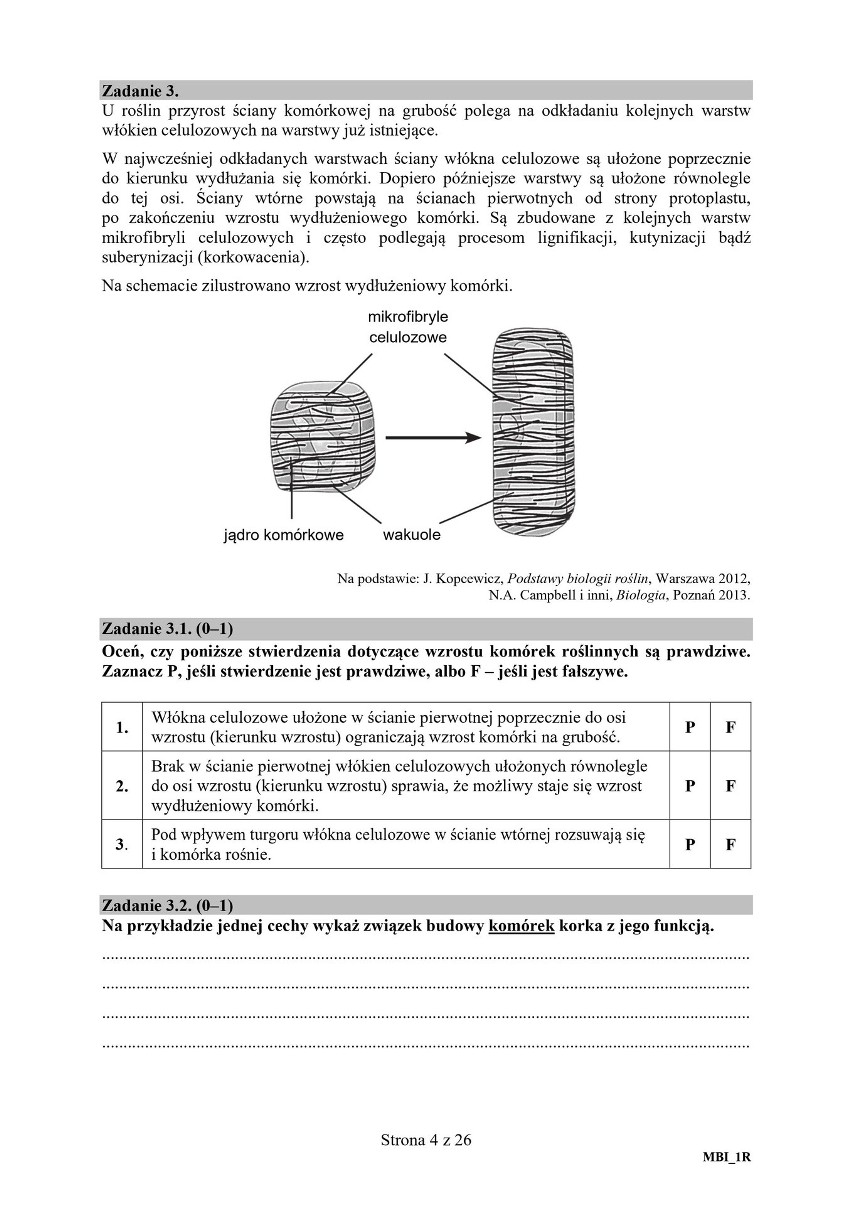 Matura biologia 2020 ARKUSZ CKE