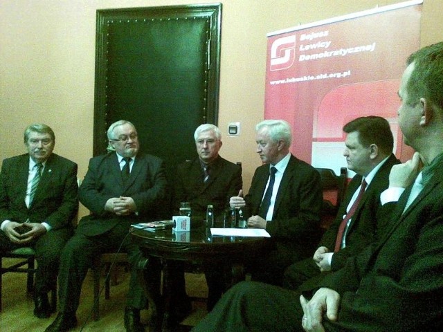 Przedstawiciele stowarzyszenia na czele z przewodniczącym Wadimem Tyszkiewiczem uczestniczyli w konferencji prasowej europosła Bogusława Liberadzkiego i posła Bogusława Wontora