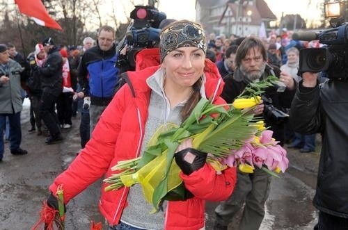 Justyna wróciła do domu