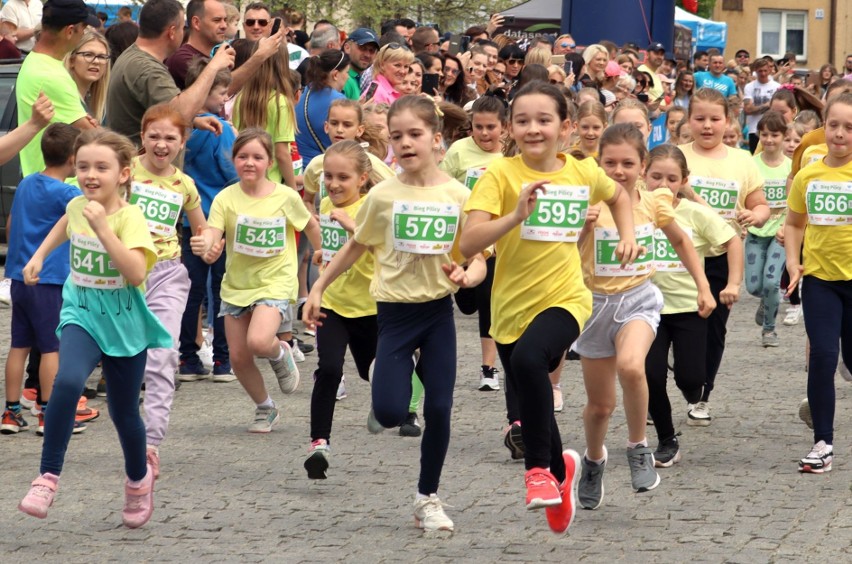 Około 300 dzieci biegało w Białobrzegach.