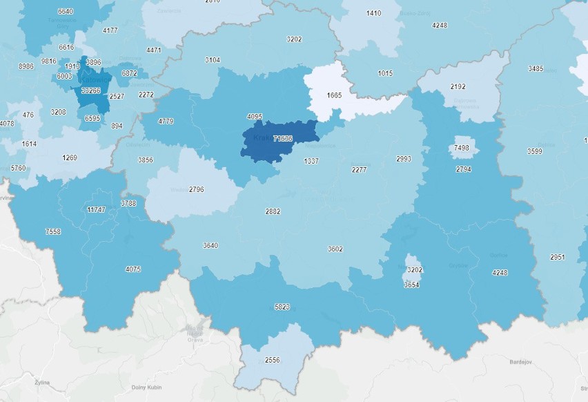 Szczepienia na koronawirusa w Małopolsce. Łączna liczba...