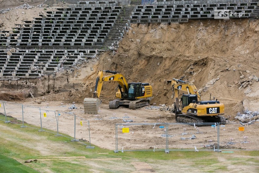 Nowy stadion w Szczecinie. Nowe wieści z budowy [ZDJĘCIA]