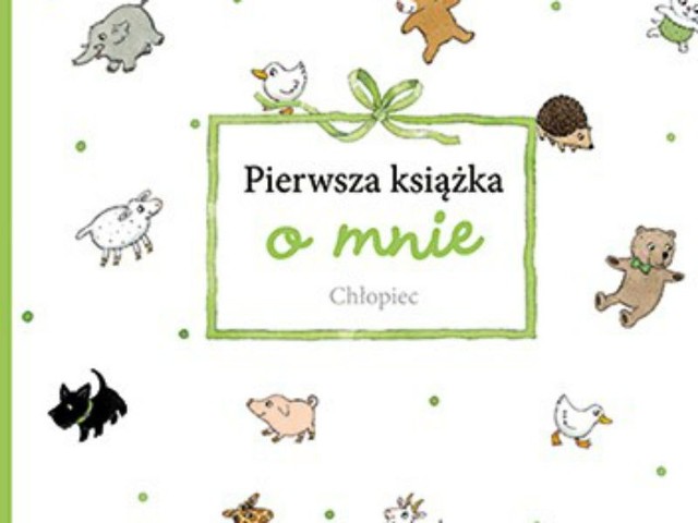 (Fragment okładki): "Pierwsza książka o mnie. Chłopiec", Katarzyna Skalska