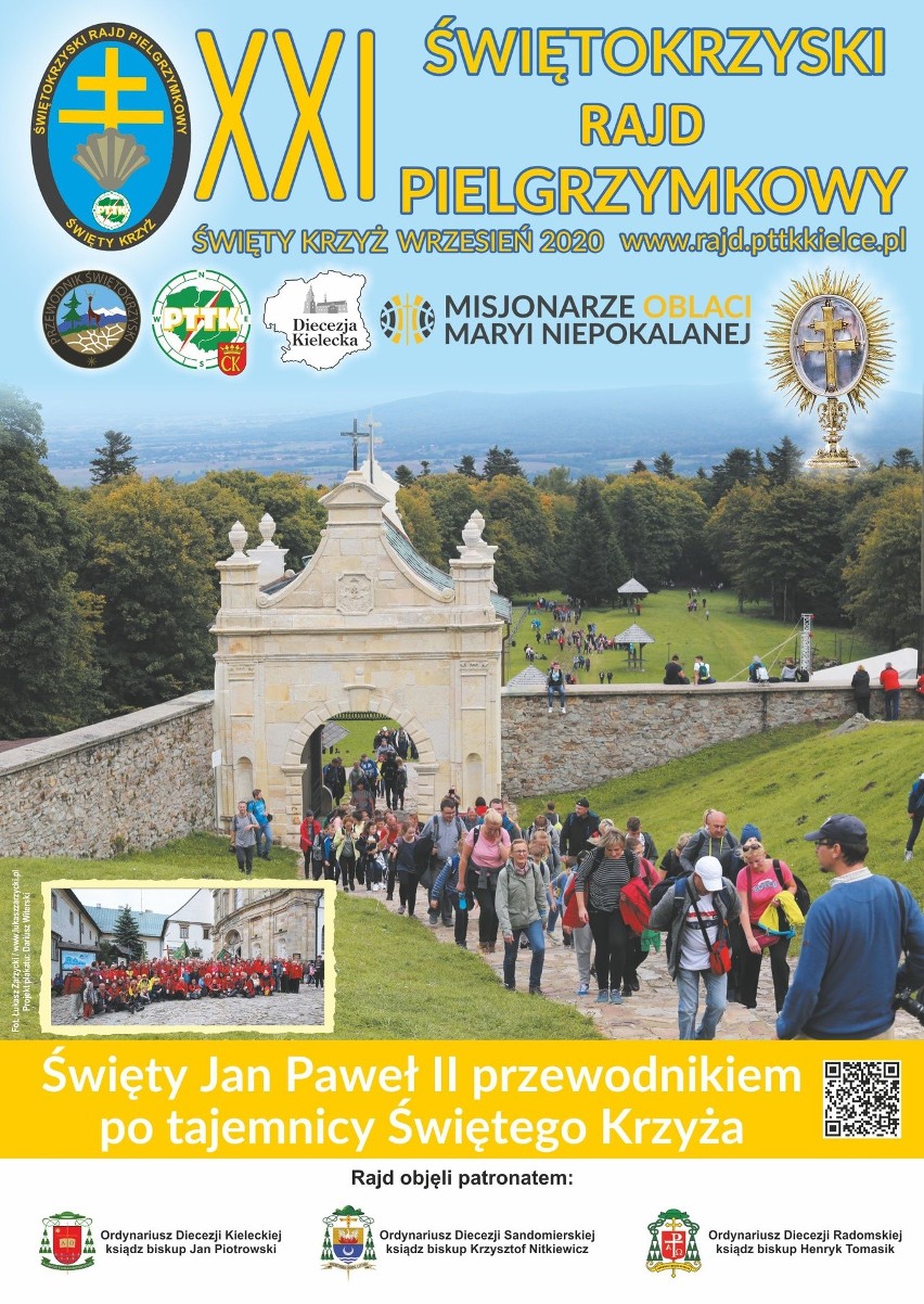 Z powodu epidemii koronawirusa XXI Świętokrzyski Rajd Pielgrzymkowy "Święty Krzyż 2020" odbywa się w innej formule [ZDJĘCIA]