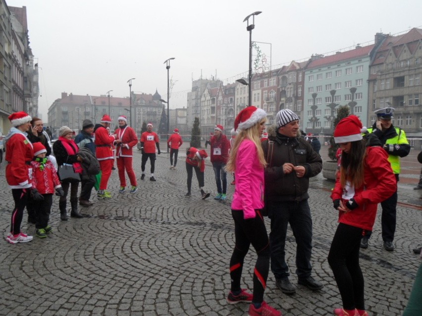 Bieg świętych Mikołajów Bytom