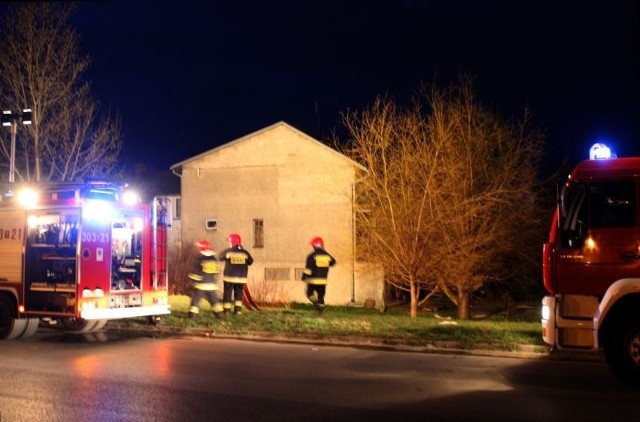 Akcja trwała bardzo krótko bez użycia znacznych sił strażackich.