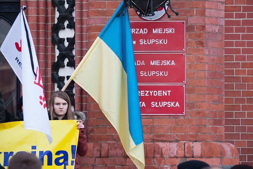 Słupszczanie sprzeciwiają się rozlewowi krwi na Ukrainie