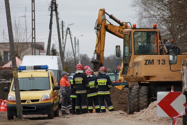 Szybka akcja wszystkich służb zapobiegła tragedii w Otyniu. Na miejscu zjawiły się aż cztery jednostki straży pożarnej.