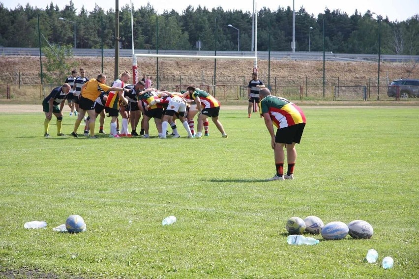 Mecz Rugby League - Sroki kontra AZS w urodziny Łodzi