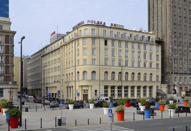 Budynek Telewizji Polskiej przy Placu Powstańców Warszawy
