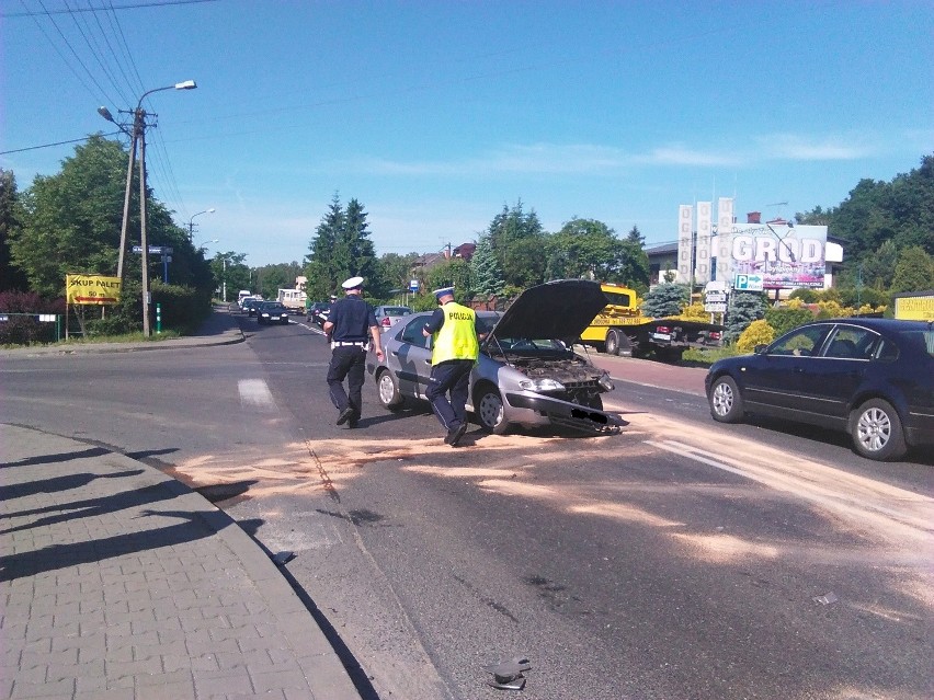 Chrzanów. Wypadek na ulicy Oświęcimskiej