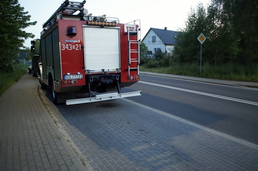 Kolizja w Gąbinie. Sprawca ukarany mandatem przez policję