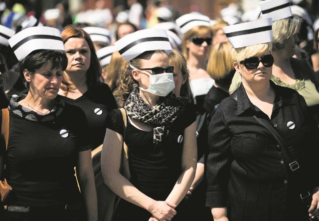 Protesty w końcu przekonały rząd do żądań pielęgniarek