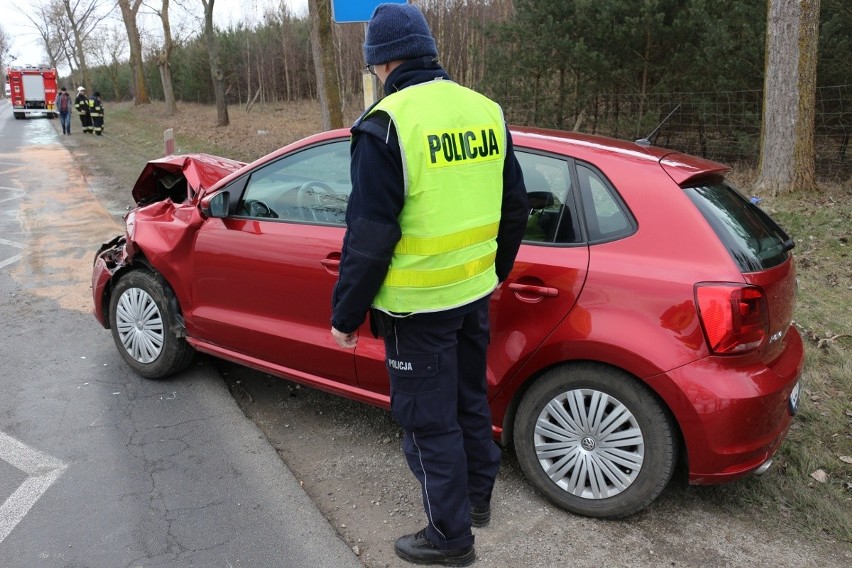 Wypadek miał miejsce w Oporówku w gminie Łabiszyn
