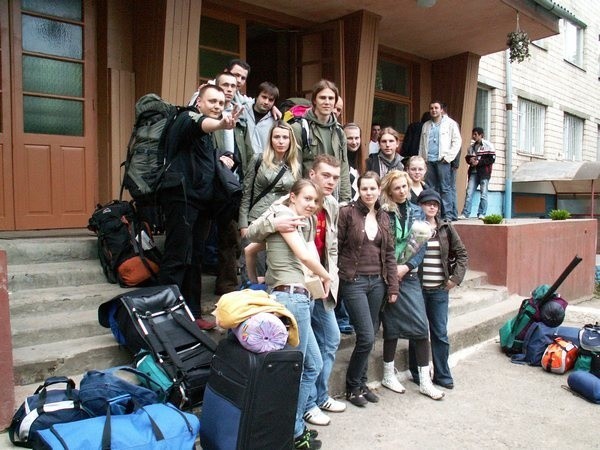 Słupscy studenci razem z ukraińskimi kolegami w Czerniowcach
